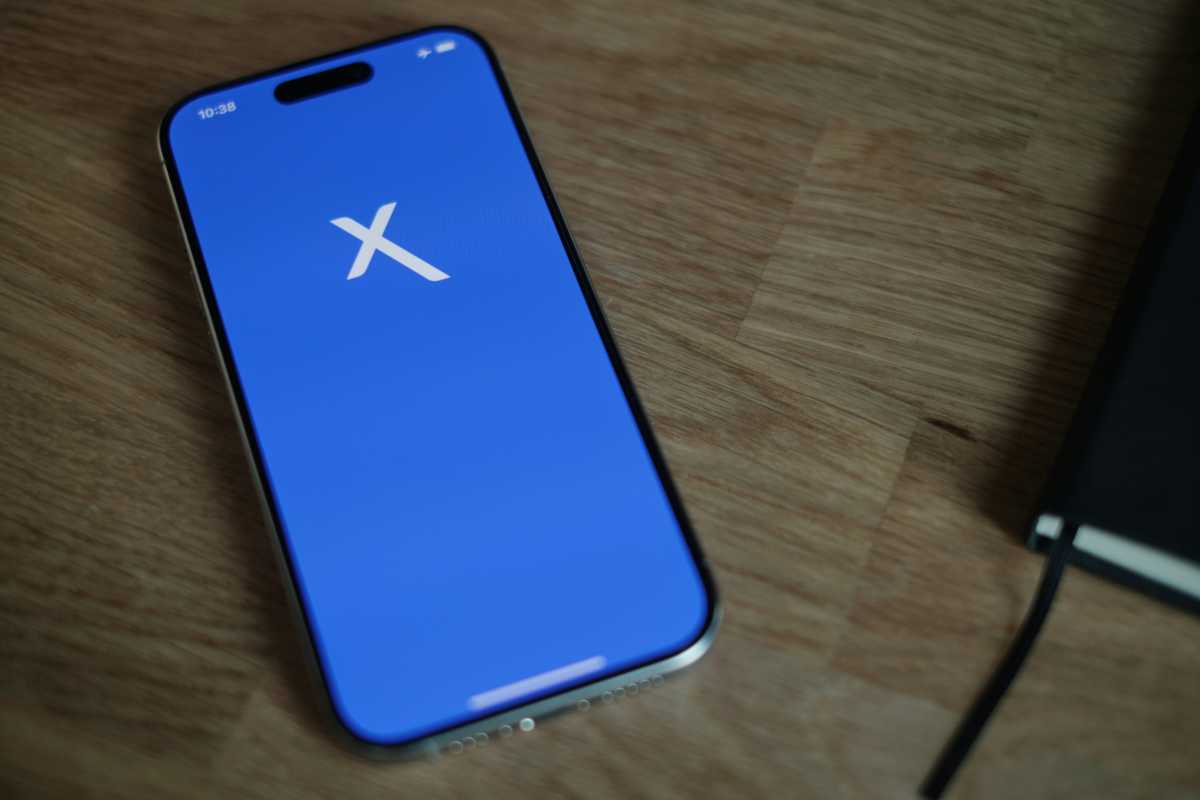 Logo Xfinity sur un téléphone