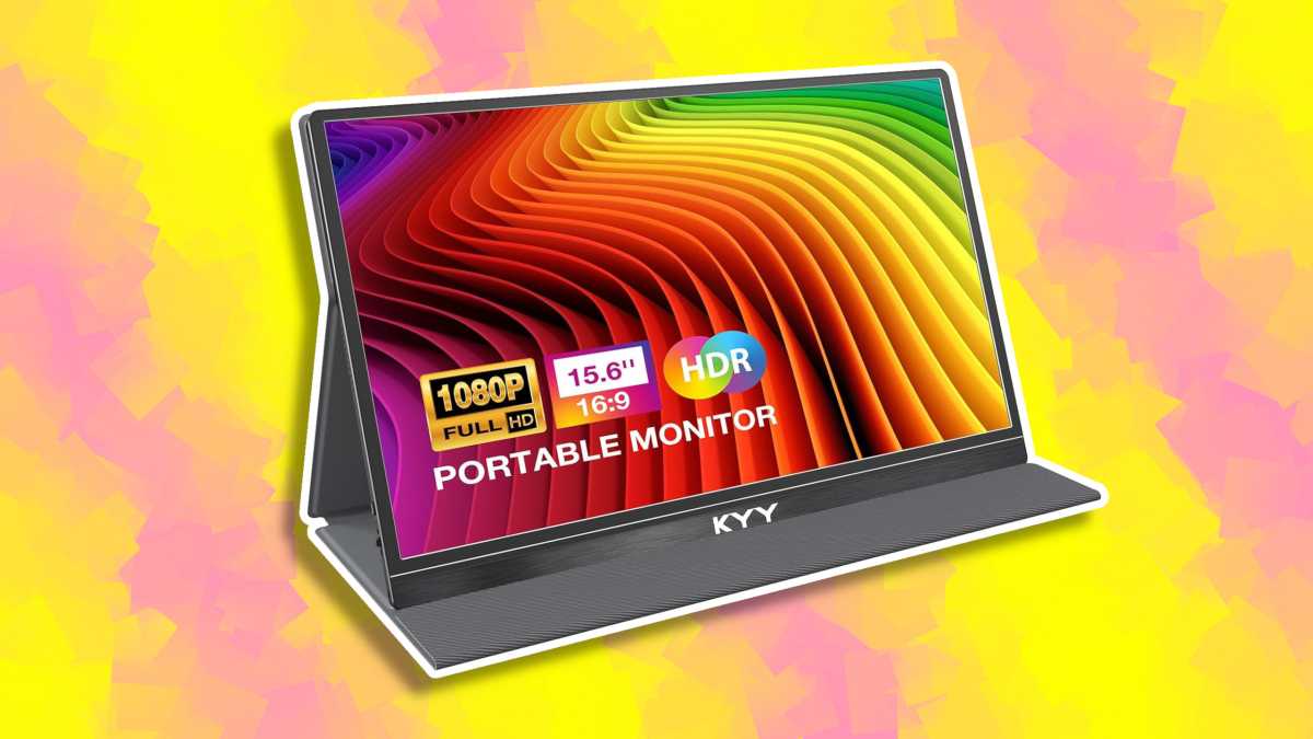 Offre de moniteur portable KYY 15,6 pouces 1080p