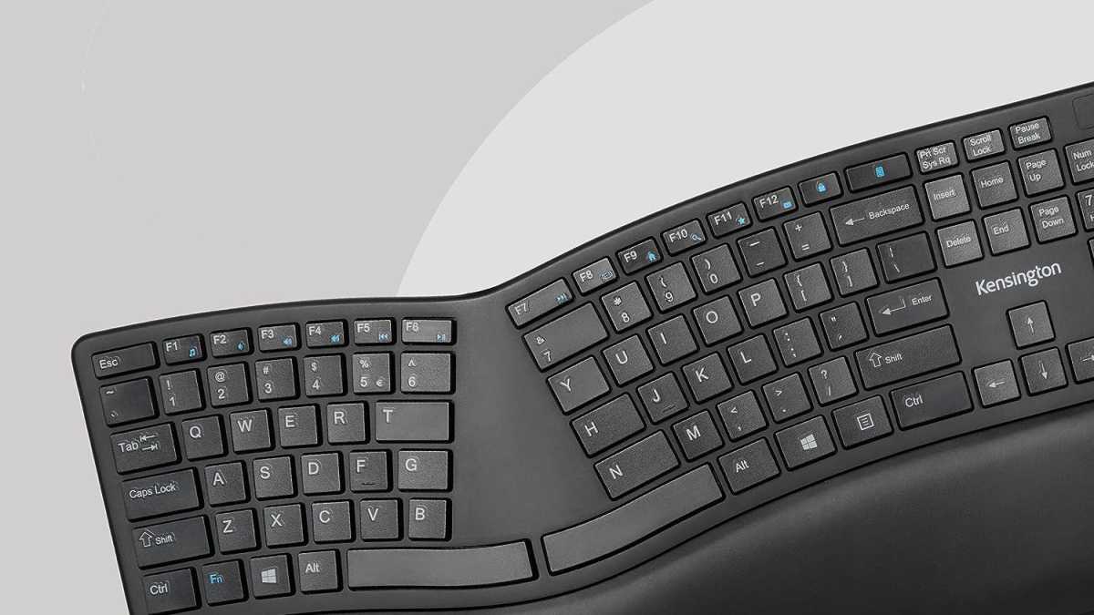 Clavier ergonomique sans fil Kensington Pro Fit