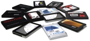 Différents types de disques durs SSD