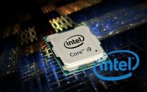 Vue du processeur Intel Core i9-9900K