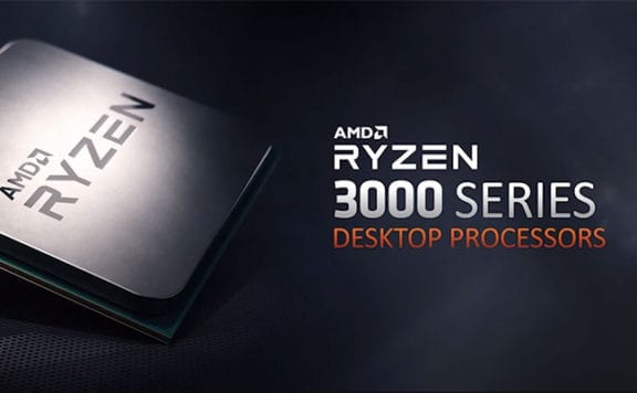Image de la série des processeurs AMD Ryzen 3000