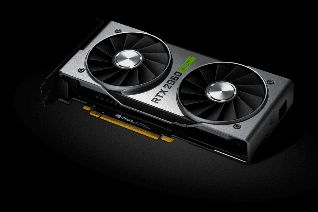 Vue de la Nvidia GeForce RTX 2060 SUPER