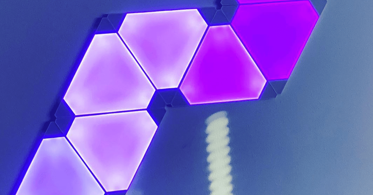 Les Nanoleafs et les panneaux LED pour l'éclairage d'un espace gaming -  MonSetUpGaming