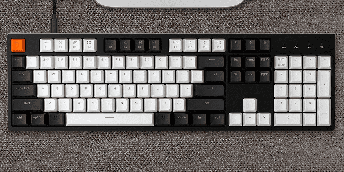 Le clavier full size Keychron C2