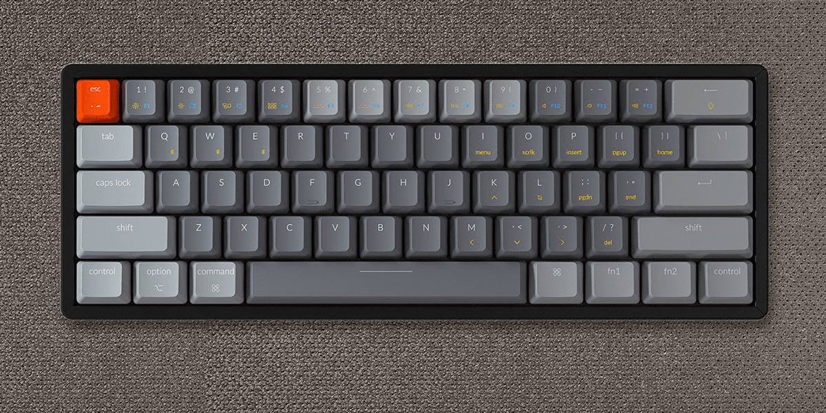 Un clavier 60% de Keychron : le K12