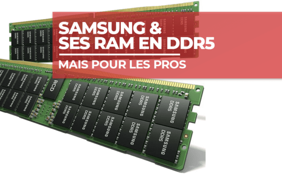 Samsung annonce ses modules de RAM en DDR5