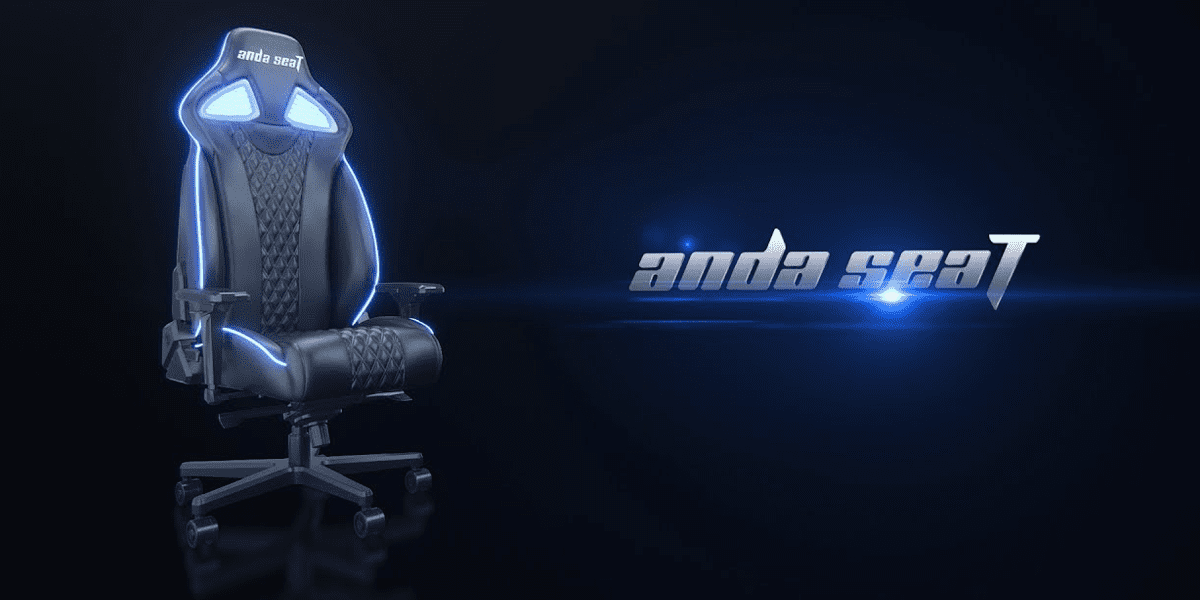 Le fauteuil Anda Seat AD-17 et son éclairage RGB | Photo : Anda Seat
