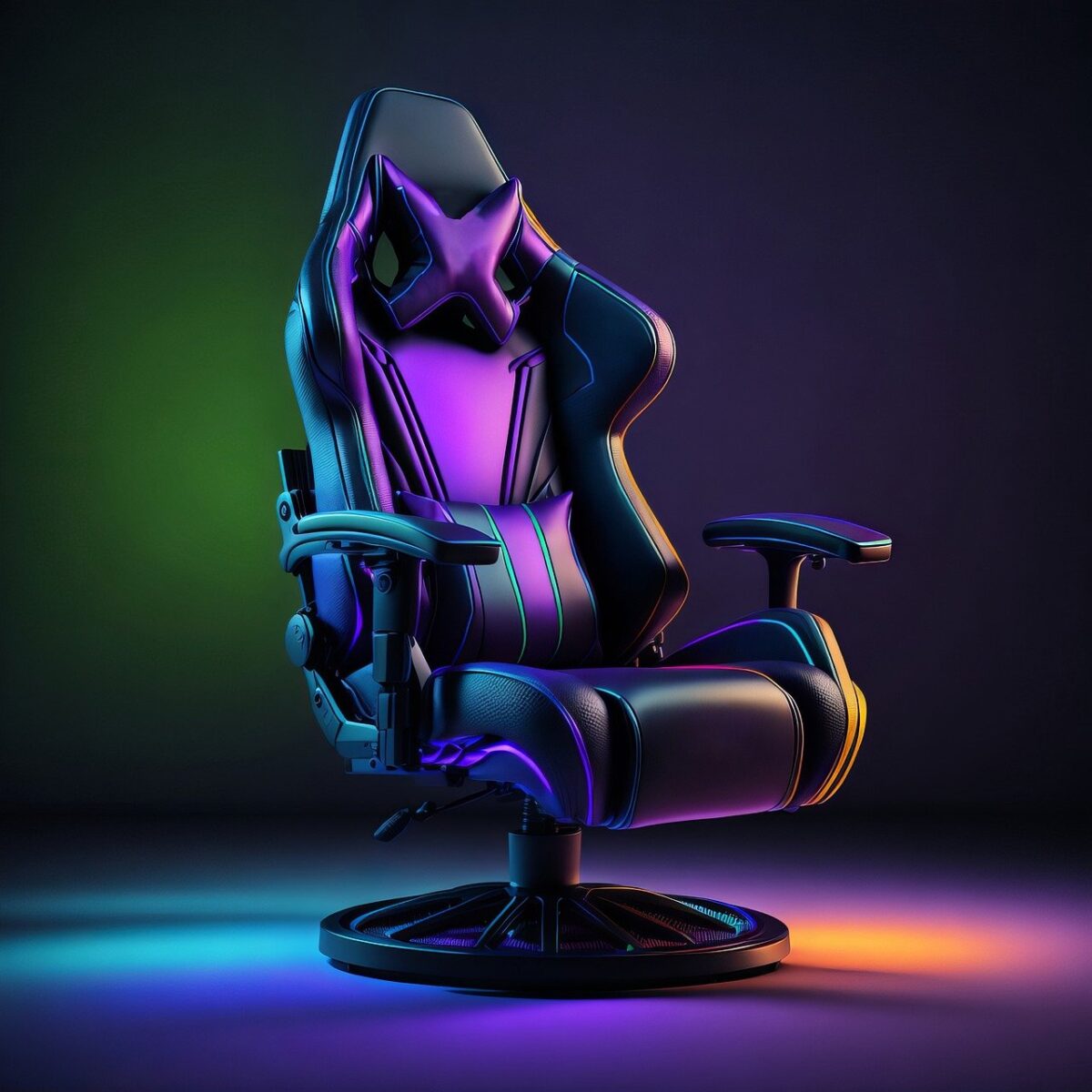 ai generated, gaming chair, chair