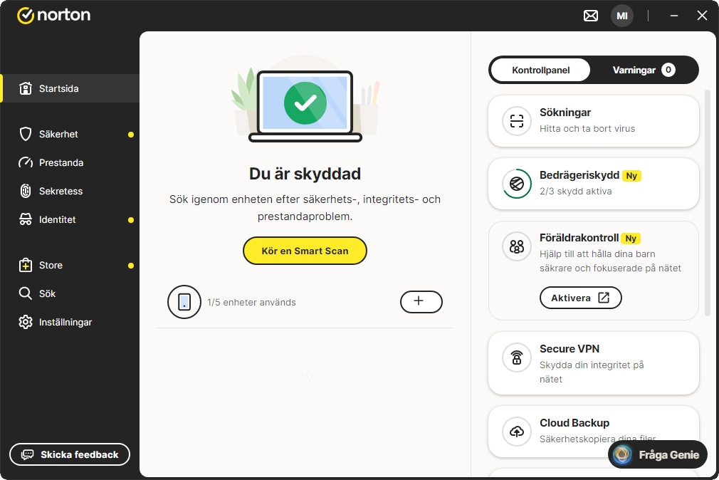Norton 360 Deluxe gris