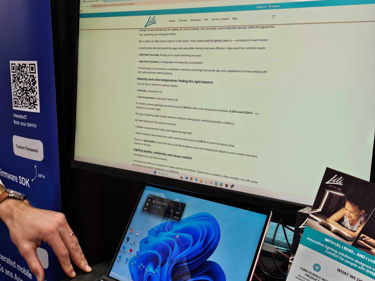 Lili Screen au CES 2026