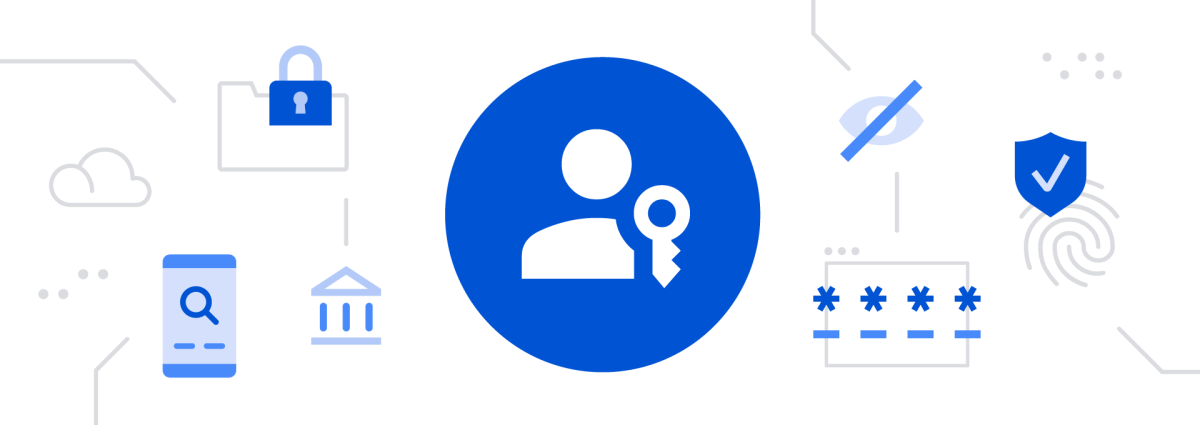 Google Concept Illustration pour Passkeys