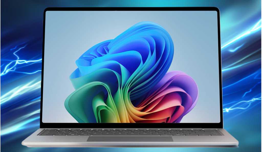 Microsoft Surface Laptop 7th Edition with background