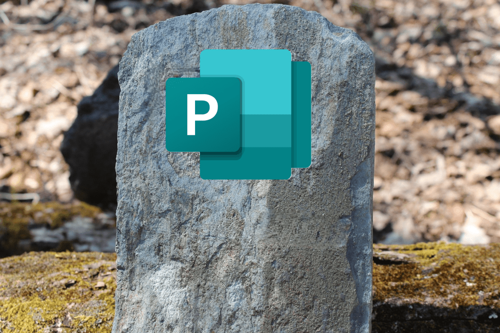 Microsoft Publisher grave RIP