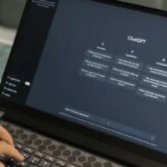 ChatGPT on laptop screen