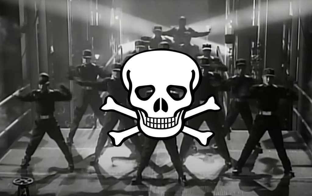 Janet Jackson Rhythm Nation with Skull kills laptops