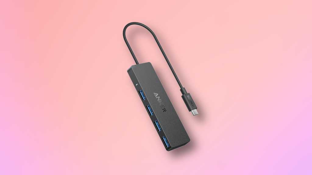 Anker 4-port USB hub promo