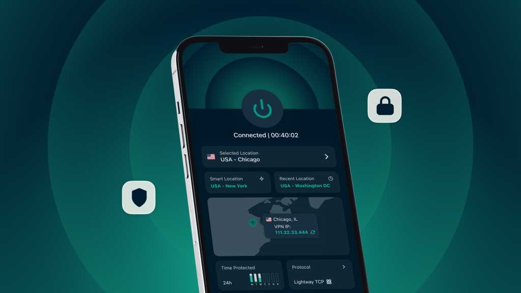 ExpressVPN on a phone