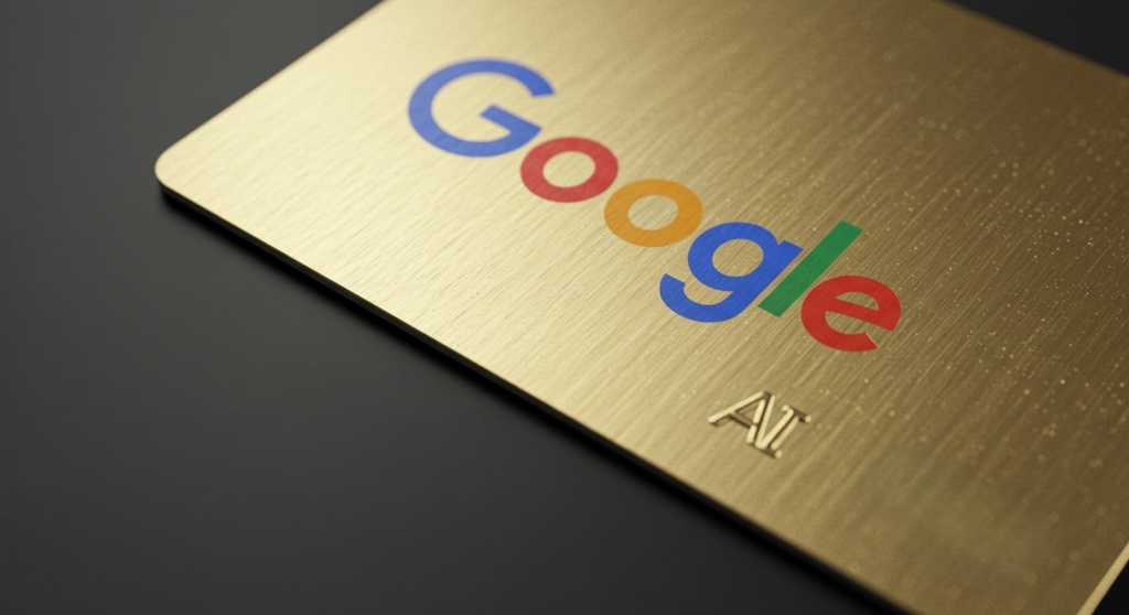 fake Google AI Ultra subscription card