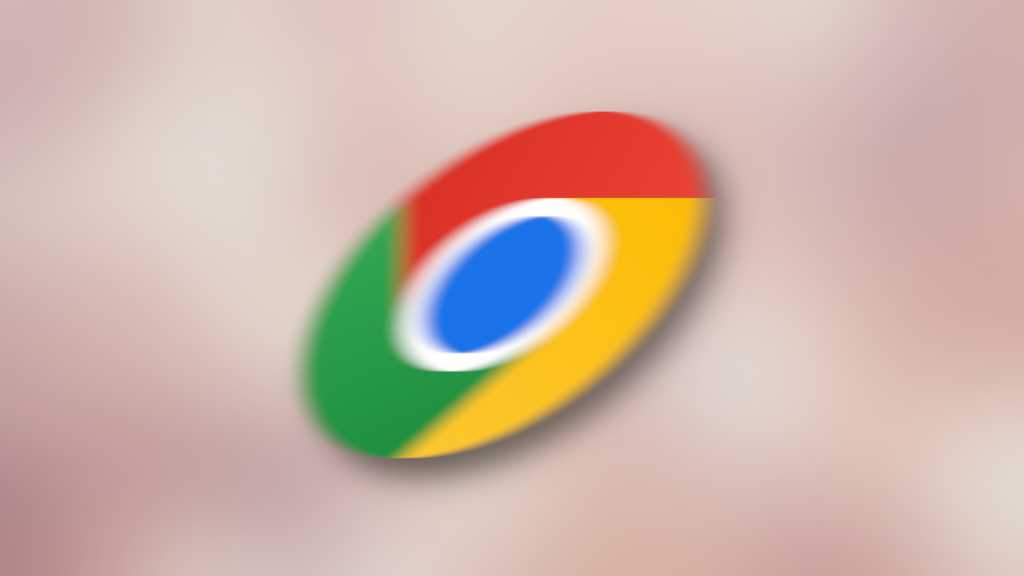 Chrome logo motion blur zipping fast speed