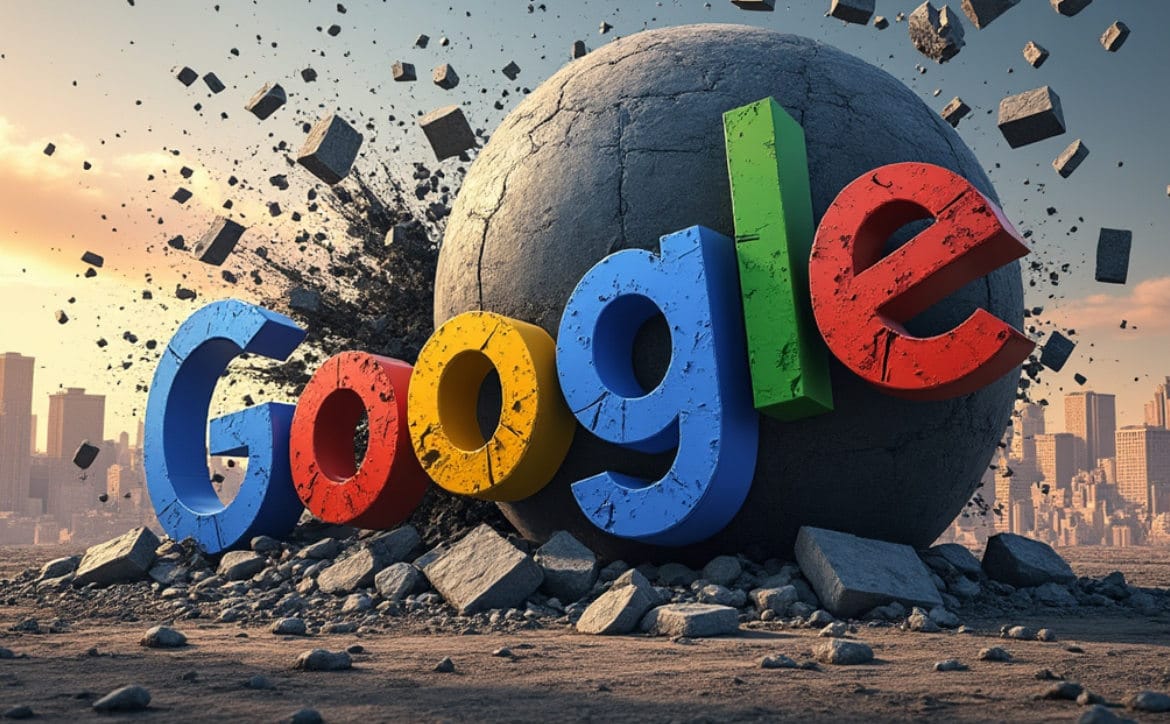 Google peut être obligé de rompre ses activités par le ministère de la Justice