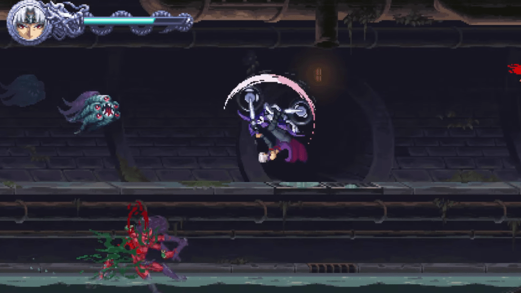 Ninja Gaiden Ragebound motorcycle screenshot