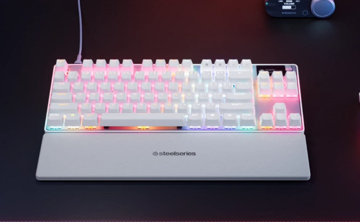 La collection White de SteelSeries égayera votre configuration ce printemps