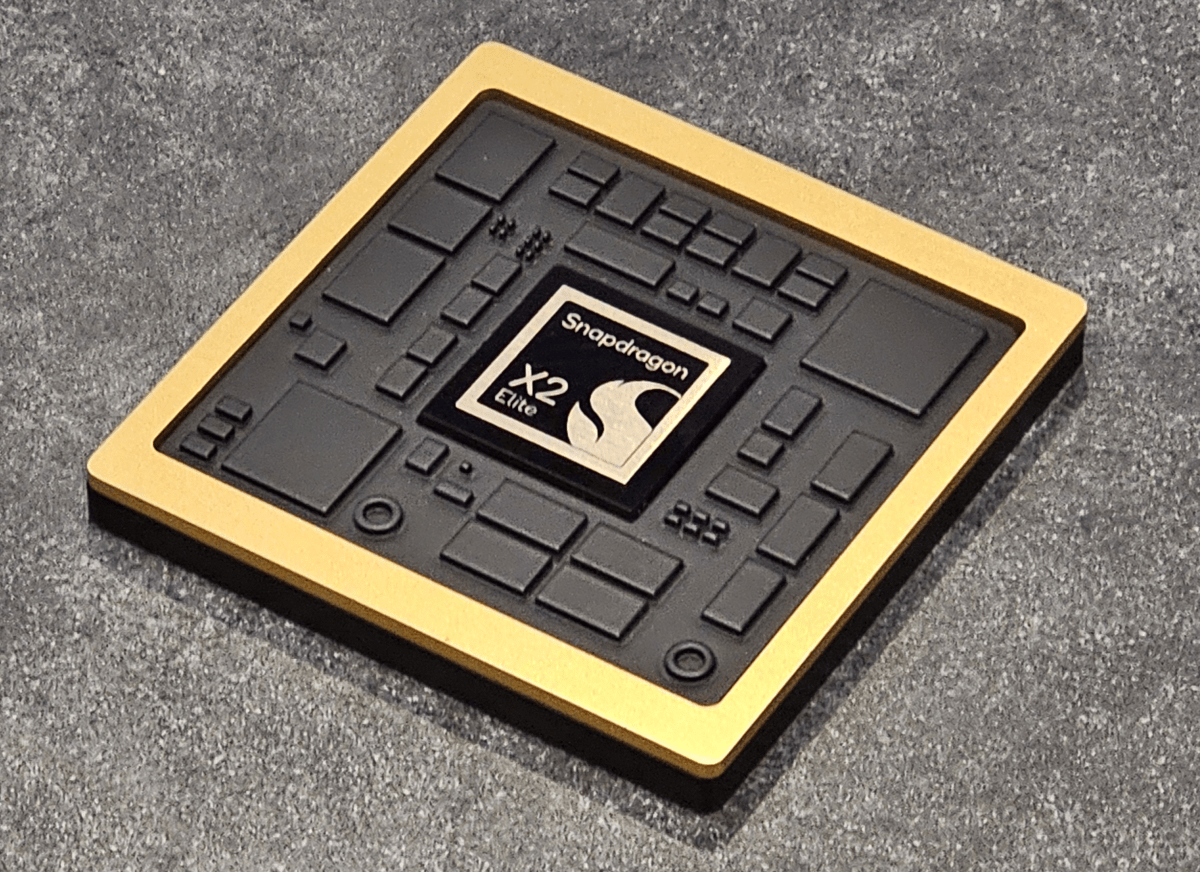 Modification de l'angle Qualcomm Snapdragon X2 Elite