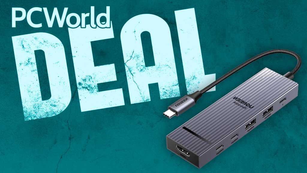 Ugreen Revodok Pro 6-in-1 USB-C hub PCWorld deal