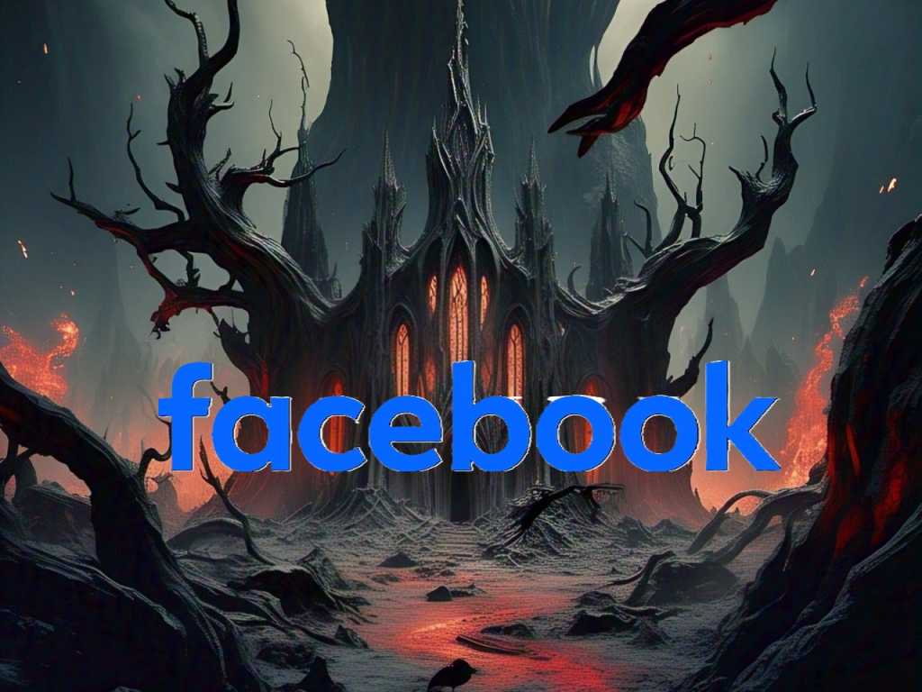 Facebook hellscape