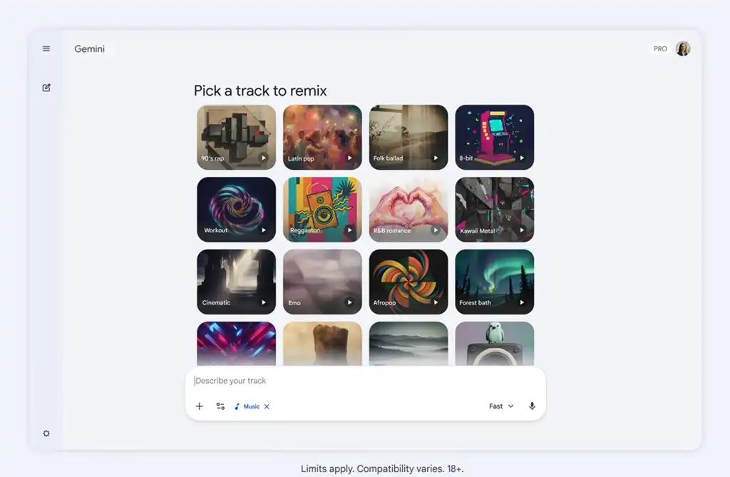 Gemini gen music