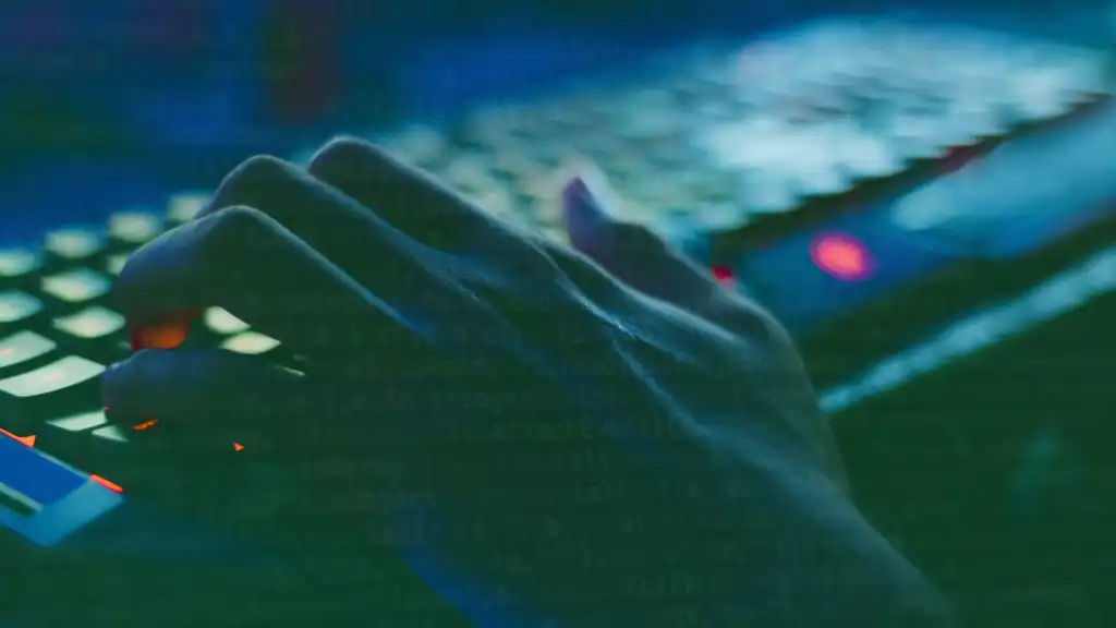 generic hacker security keyboard