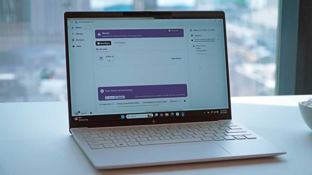 HP Omnibook 7 Aero laptop header