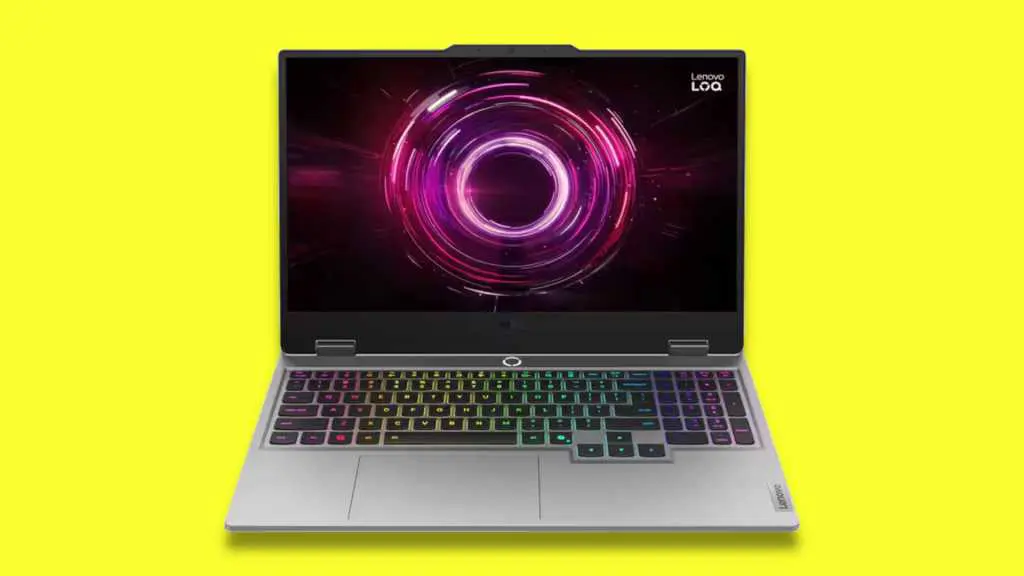 Lenovo LOQ gaming laptop with RTX 5050