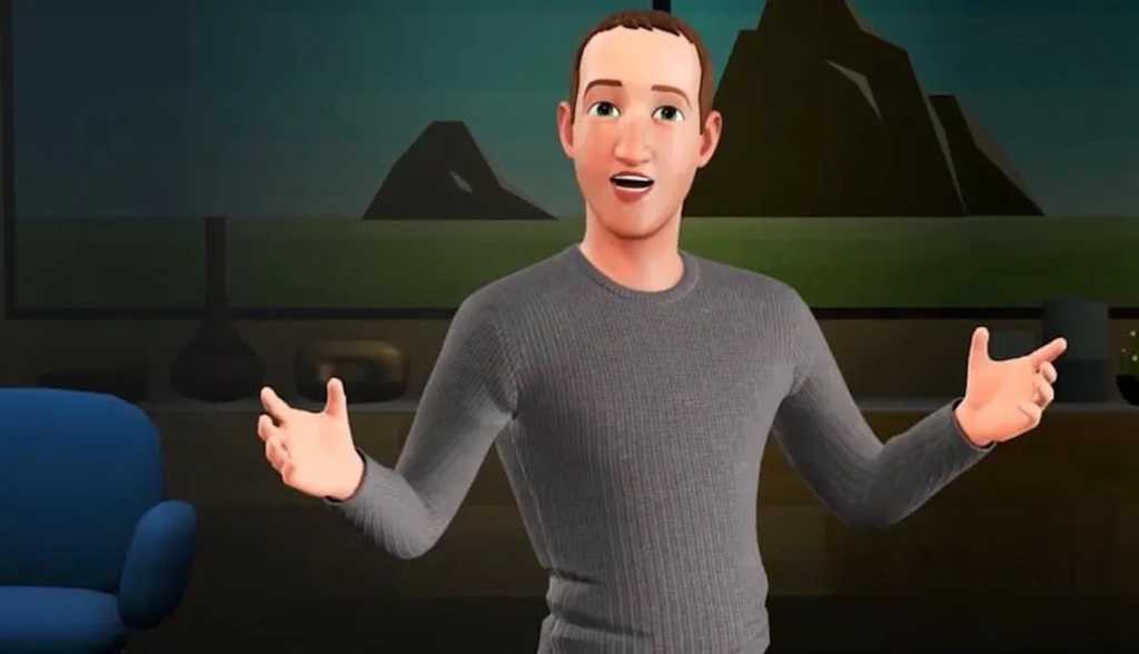 Mark Zuckerbergs Avatar in der Metaverse