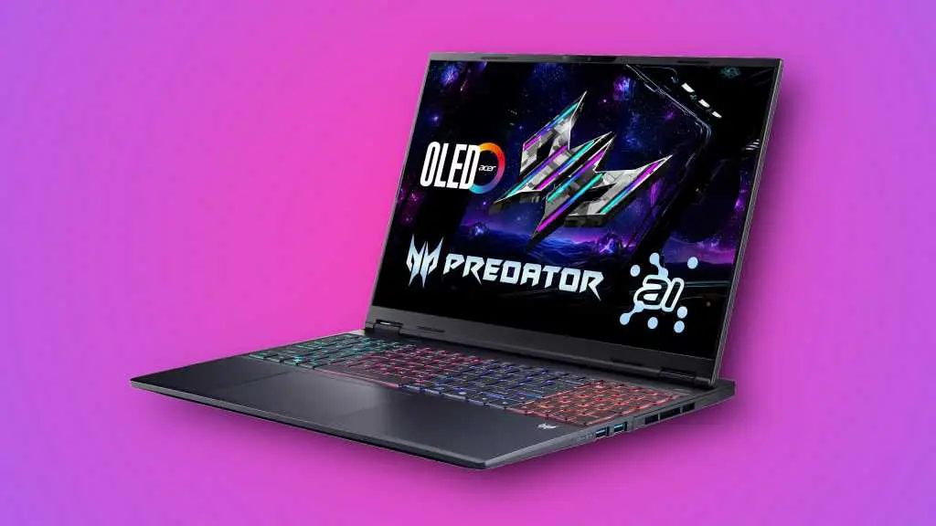 Acer Predator Helios Neo 16S AI gaming laptop deal