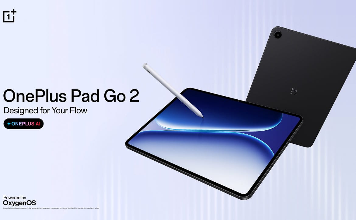 OnePlus Pad Go 2 aura une batterie de 10 050 mAh avec une charge SUPERVOOC de 33 W