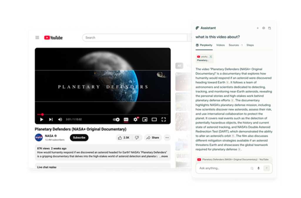 Perplexity AI Comet browser