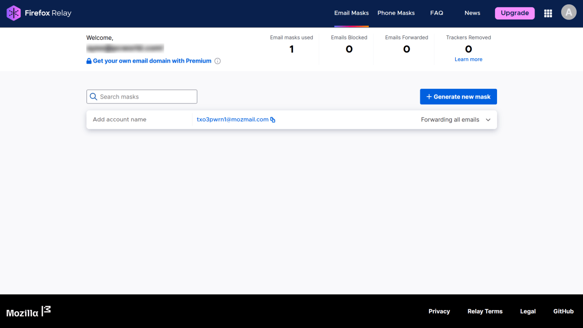 Relais Firefox (novembre 2025)