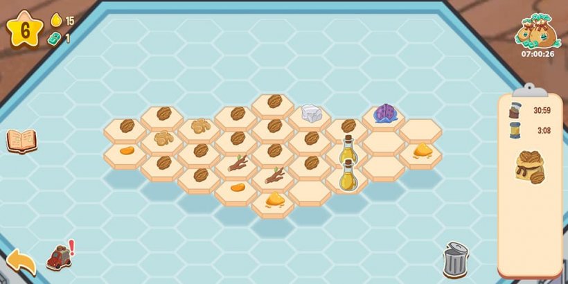 Gros plan de la table de fusion avec des ingrédients comme des noix, de la pulpe de noix, des graines et du miel