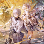 Duet Night Abyss promotional art: anime sword fighters