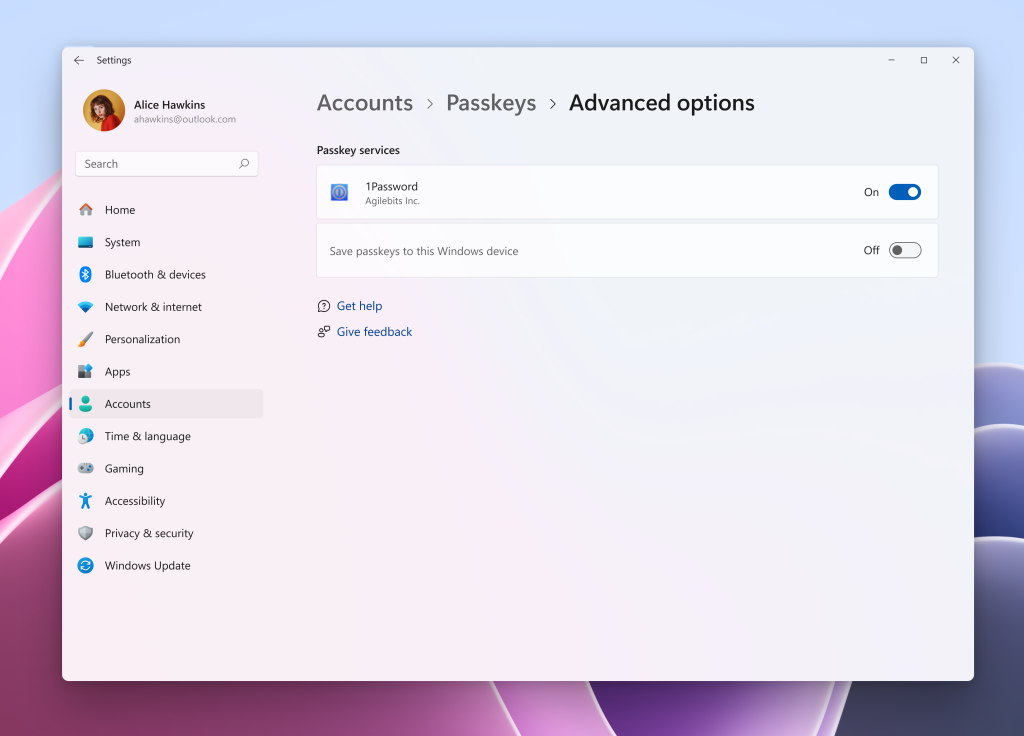 windows 11 1password