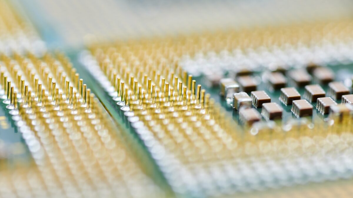 CPU, central processor unit, isolated background.